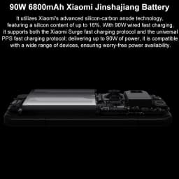 CN Global ROM Xiaomi 17 Ultra 512GB/1TB Snapdragon 8 Elite Gen 5 6.9" AMOLED Screen 90W 6800mAh Battery 200MP+50MP Camera
