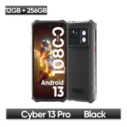 HOTWAV Cyber 13 Pro,20 ГБ+256 ГБ,6.6 FHD+ 2K,10800mAh,64МП камера,Android 13,NFC,150LM Flashlight,глобальная версия