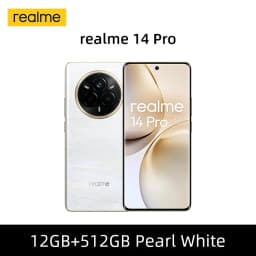 Realme 14 Pro 5G Smartphone 256GB/512GB Mobile Phone Dimensity 7300 Energy 5G Processor IP69 Sony IMX882 OIS 50MP Camera