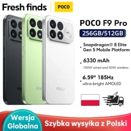 Poco F9 Pro Global Version Smartphone Snapdragon 8 Elite Gen 5 200Mp 6.59" 185Hz Display 6330Mah Battery