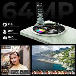 FOSSiBOT S3 PRO,Up to 20 Гб+128 Гб,Android 14,NFC,5000 мАч Battery,6.67" HD+ Display,64MP Camera,4G глобальная версия
