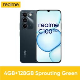 realme C100 5G Smartphone 6600mAh Large Battery 6.8‘’ 144Hz Display 45W charge IP64 Waterproof Dustproof Dual SIM Android 16 Budget Phone