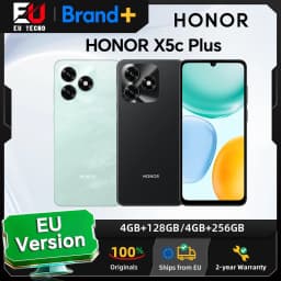 HONOR X5c Plus 4G,EU Version, 4G Smartphone, 5260 mAh Battery,50MP Main Camera, MTK Octa-core CPU,6.74-inch LCD Screen