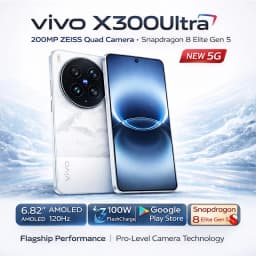 ViVO X300 Ultra 5G Mobile Phone Snapdragon 8 Elite Gen5 OriginOS6 Google 200Mp Camera 100W Charger 6600mAh 6.85" AMOLED 120HZ