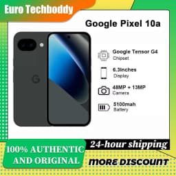 Google Pixel 10A | 30+ Hours of Battery Life | Water Resistant Ip68, Tensor G4 Chipset | 7 Years of Pixel Updates | Double Rear Camera
