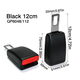 Universal Car Safety Belt 23cm Seat Belt Extension Plug Buckle Seatbelt Clip Adjustable Extender Child Universal Lengthening