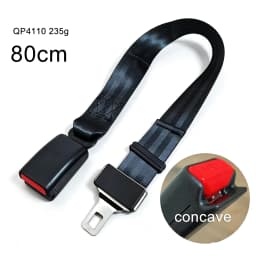 Universal Car Safety Belt 23cm Seat Belt Extension Plug Buckle Seatbelt Clip Adjustable Extender Child Universal Lengthening