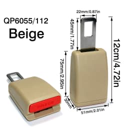 Universal Car Safety Belt 23cm Seat Belt Extension Plug Buckle Seatbelt Clip Adjustable Extender Child Universal Lengthening