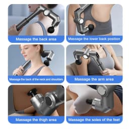 Professonal-Grade Curved Fascia Gun Scalablen For Body Neck Back Deep Muscle Relaxation Fitness Slimming Type-C Fast Charging