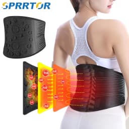 Self-heating/Lumbar/Pain/Relief/Magnet/Belt,Thermal/Magnetic/Therapy/Tourmaline/Lower/Back/Waist/Support/Belt//for/Pain/Relief
