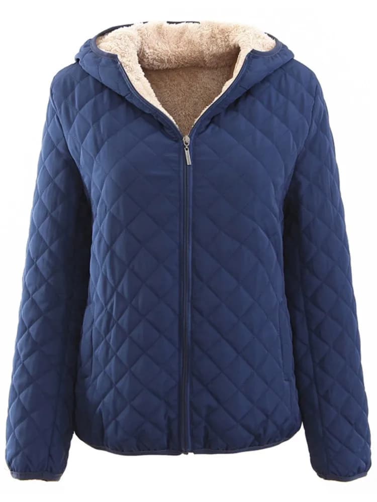Johnature 2025 Spring 10 Color Women Basic Jackets Coat Female Zipper Fleece Women Cloths Loose Parkas Quality Parkas