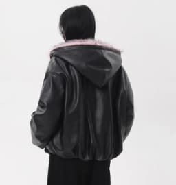 Korea Fuax Fur Hooded Parkas Y2K Coats Vintage Thicken Loose Casual Chaqueta Tops Fashion Snow Wear Women Jackets Abrigos 2027