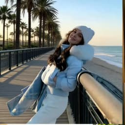 Neploe Fur Collar Hoody Slim Waist Bread Parkas Fashion Premium Elegant Warm Women Clothing Lovely Zip Patchwork Casual Coats