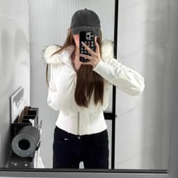 Neploe Fur Collar Hoody Slim Waist Bread Parkas Fashion Premium Elegant Warm Women Clothing Lovely Zip Patchwork Casual Coats