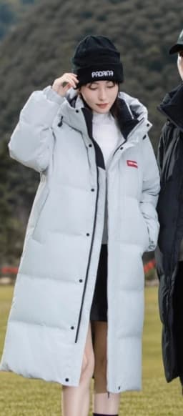 Winter Women's Cold Coat Parkas Super Hot Hooded Long Padded Jacket Fur Collar Loose Korean Fashion Cheap Wholesale Jacket