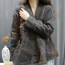 Women's Winter Top Coat Cotton Coat Slanted Collar Brand Retro Simple Comfortable Loose Casual Design Fashion Niche Versatile