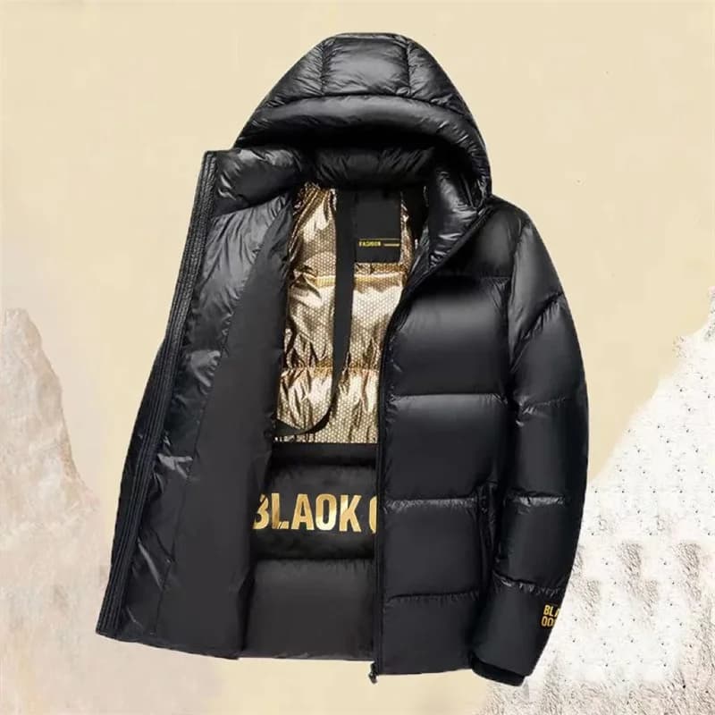 Black Short Hooded Thick Cotton Jacket For Women Winter Coat Jacket Warm Down Cotton Parkas Korean Loose Women's Parkas