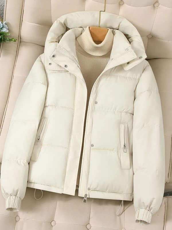 Women's Winter Cotton Jacket 2026 New down Cotton Coat Thickened Large Size Short Hooded Warm Popular Cotton Padded Coat