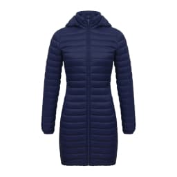 SANTELON Winter Women Loose Long Parka Coat With Detachable Hood Female Soild Ultralight Portable Warm Padded Cotton Outwear
