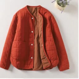 Johnature 2025 Woman Winter New Cotton Linen Casual Retro Parkas Vintage Style Long Sleeves Solid Color Single Breasted Parkas
