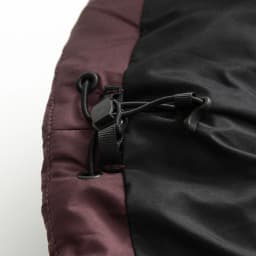 2026 Women's Elegant Hooded Zipper Burgundy Skiing Padded Snow Sports Coats Lady Chic Thicken Warm Windproof Jackets Parkas Belt