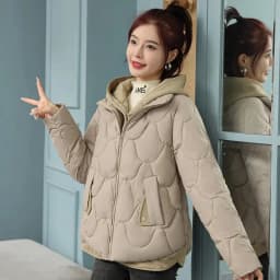 Winter Women Jacket Parkas Coat 2024 New Thick Warm Padded Coat Female Winter Outwear Loose Jacket Parkas Snow Wear Outwear