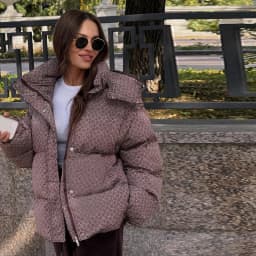 Printed Padded Coats For Women Hooded Jackets Trendy Casual Outerwear Winter Warmed Tops Waist-Cinching Woman Fashion Clothes
