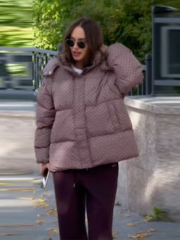 Printed Padded Coats For Women Hooded Jackets Trendy Casual Outerwear Winter Warmed Tops Waist-Cinching Woman Fashion Clothes