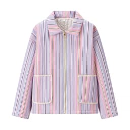 Upgraded Larger Thicker Women's Cotton Coat Striped Hooded Single Breasted Long Sleeve 2026 New Casual Female Coats Loose Outfit