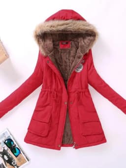 Qpipsd 2025 New Autumn Winter Women Cotton Jacket Padded Casual Slim Coat Emboridery Hooded Parkas Wadded Warm Overcoat