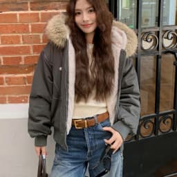 Fur Collar Hooded Parkas Y2k Harajuku Thicken Padded Jackets Casual Zipper Gothic Women&Men Winter Coats Streetwear кур