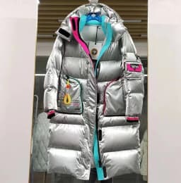 Winter Glossy Long Hooded Jacket Parka Women White Duck Down Big Pocket Knee Length Down Jacket Female Warm Down Outwears Coat