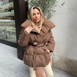 Autumn Winter Warm Cotton Jacket Women 2025 New Fashion Loose Casual Cotton Coat Stand-Up Collar Pure Colour Outerwear Female