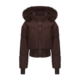 Parkas Women Short Coats Hooded Zipper Full Sleeve Thick Warm Y2k Streetwear Elegant Splice Work Coat Autumn Winter 2025