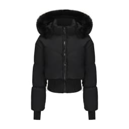 Parkas Women Short Coats Hooded Zipper Full Sleeve Thick Warm Y2k Streetwear Elegant Splice Work Coat Autumn Winter 2025
