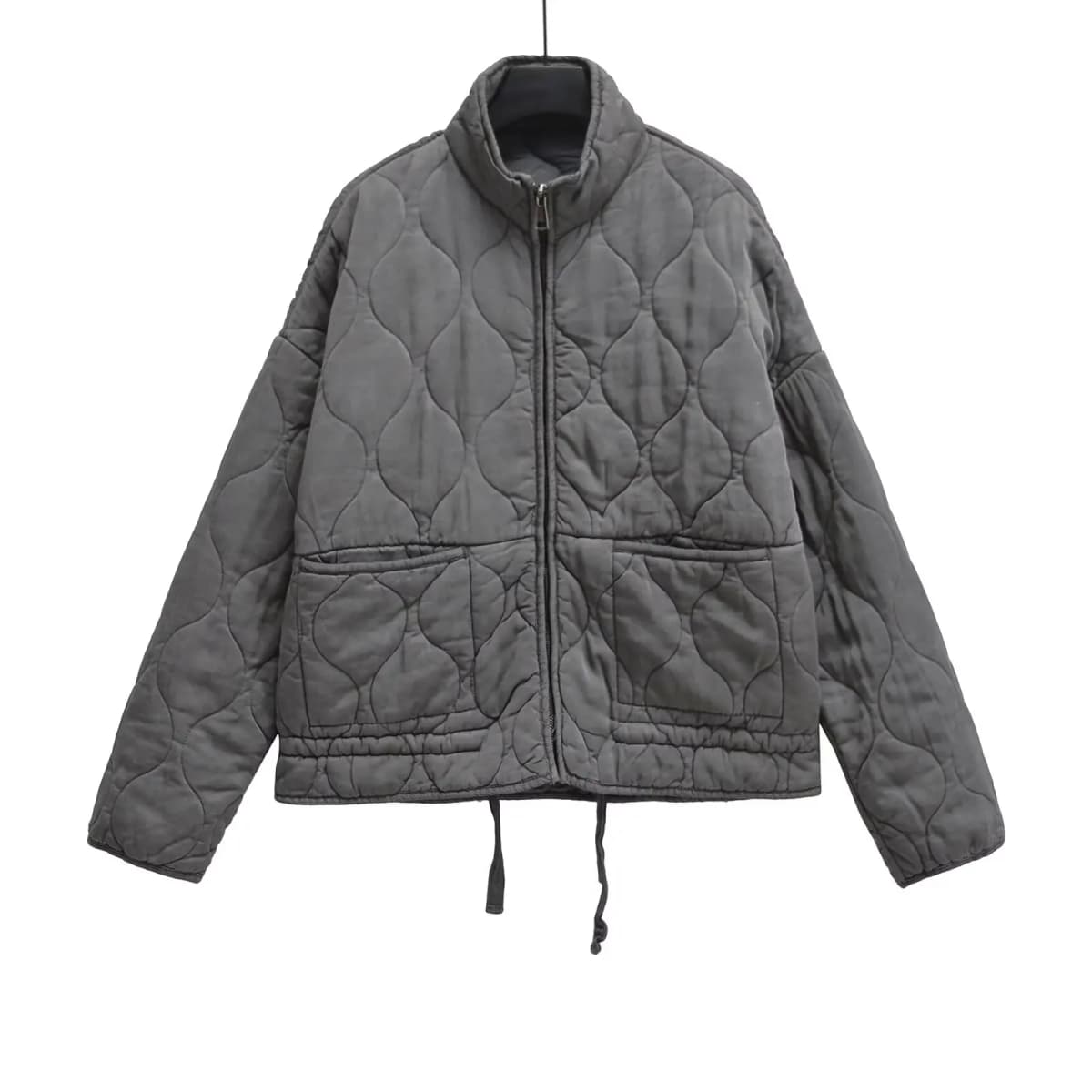 Women's Parkas Jackets Winter Long Sleeve Coat Solid Outwear Gray With Pockets 2024 inszartrafaf Jackets Casual Loose Woman Coat