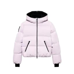 JNLEAOG Autumn New Women's Fashion Ski Series Cotton Jacket Long Pants Street Style Hooded Zipper Closure Regular Fit Pure Color