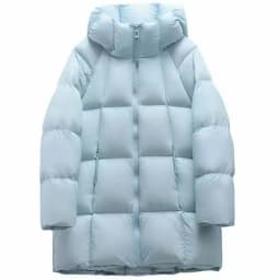 2026 Winter New Puff Down Cotton Jacket Women's Medium Long Thicken Hooded Coat Lady Warm Down Jackets Female Parker Overcoat