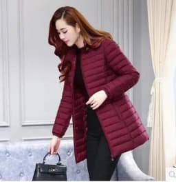 Winter Women Jacket Detachable Hooded Coat 2025 New Korean Thick Cotton Down Long Coat Women Slim Warm Female Outwear Tops 6XL