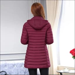 Winter Women Jacket Detachable Hooded Coat 2025 New Korean Thick Cotton Down Long Coat Women Slim Warm Female Outwear Tops 6XL