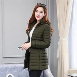 Winter Women Jacket Detachable Hooded Coat 2025 New Korean Thick Cotton Down Long Coat Women Slim Warm Female Outwear Tops 6XL