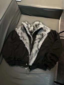 Faux Fur Y2K Parkas Gothic Harajuku Subculture Punk Emo Sweatshirts and Jacket American Vintage Coats with Hooded Women's