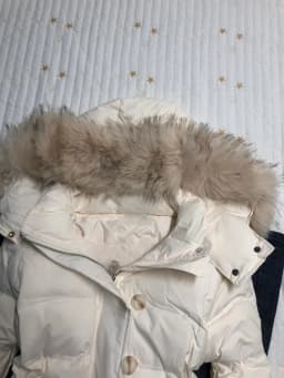 American Retro Vintage Fur Collar Hooded Cotton Coat Women Winter Loose Warm Casual Thick Jacket 2025 Fashion Street Style Cozy