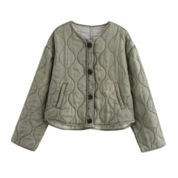 European And American Style Autumn And Winter New Women's Casual Comfortable Long Sleeved Short Loose Cotton Jacket