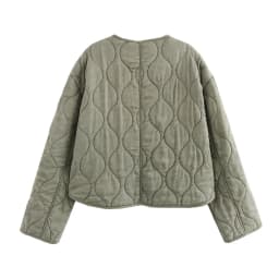 European And American Style Autumn And Winter New Women's Casual Comfortable Long Sleeved Short Loose Cotton Jacket