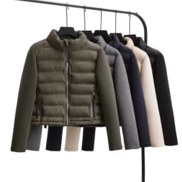 Winter Jackets For Women 2025 Black Spliced Long Sleeve Winter Women's Cold Coat Luxury Parkas Female New In Outerwear