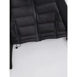 Winter Jackets For Women 2025 Black Spliced Long Sleeve Winter Women's Cold Coat Luxury Parkas Female New In Outerwear
