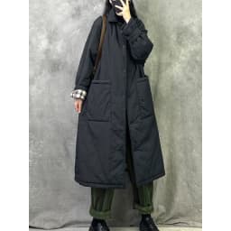 Women Jacket Mid Length Cotton Padded Winter Coats Casual Maxi Turn Down Collar Long Sleeves Big Pockets Thickened Parkas Coat