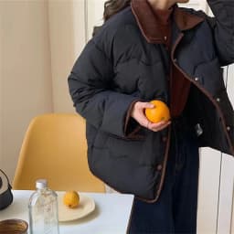 Parkas Women 2024 Autumn New Fashion Loose Casual Winter Puffer Padded Coat Female Large Size Lightweight Short Down Cotton Jack