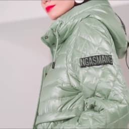 GASMAN 2022 NEW Spring Autumn Jackets Short casual parka Fashion Classic ladies jackets Thin Cotton Warm women Coat 21159